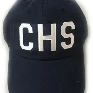 Baseball cap with white "CHS