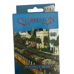 Charleston South Carolina themed playing cards box.