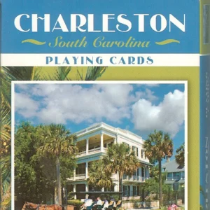 Charleston South Carolina themed playing cards box.