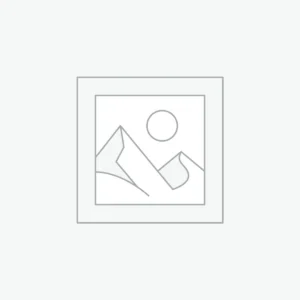 Minimalist illustration of mountains and sun.